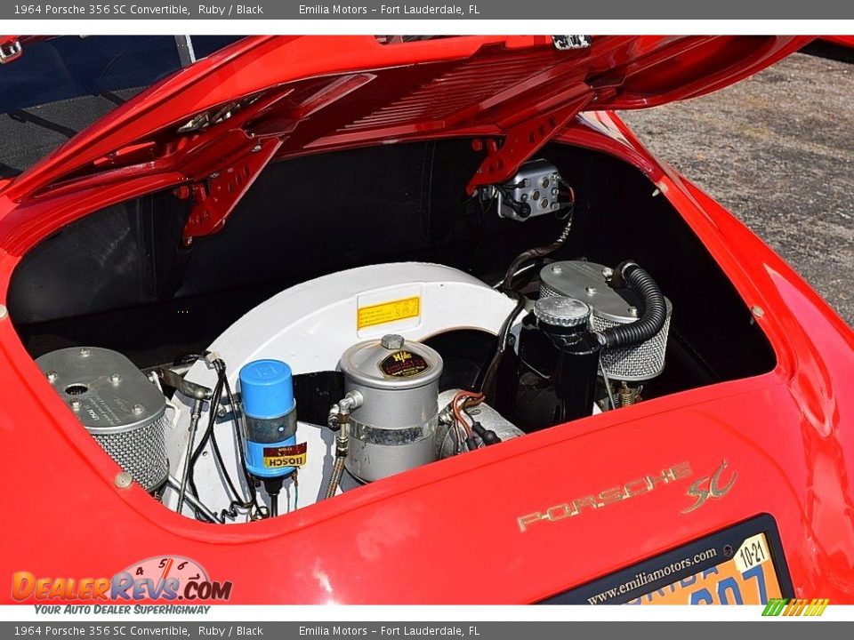 1964 Porsche 356 SC Convertible 1.6 Liter Type 616/16 B4 (1600 SC) Engine Photo #52