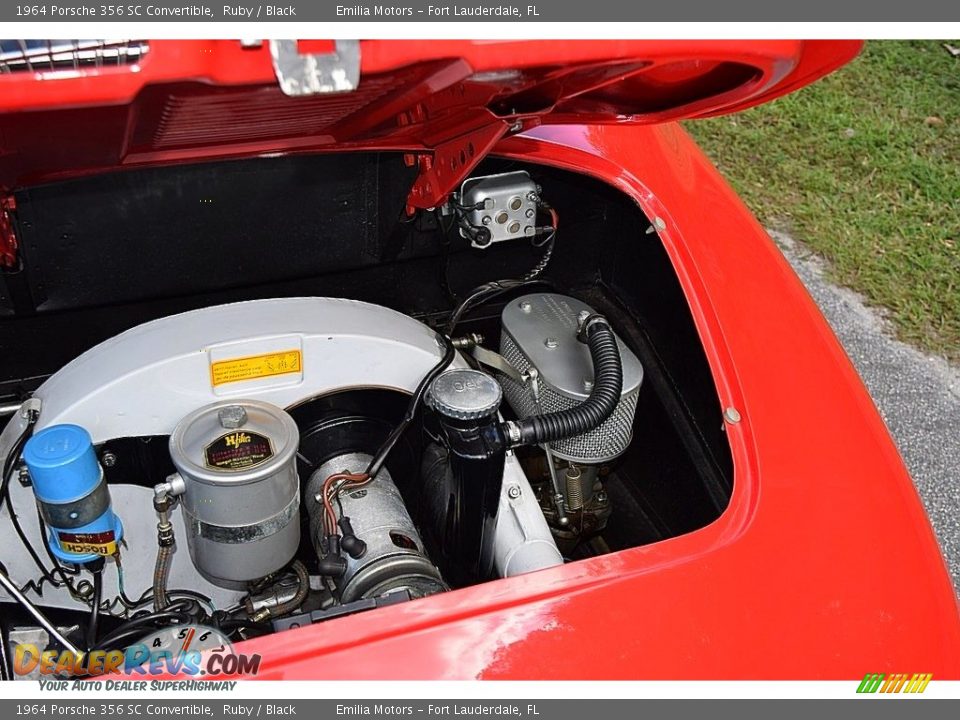 1964 Porsche 356 SC Convertible 1.6 Liter Type 616/16 B4 (1600 SC) Engine Photo #55