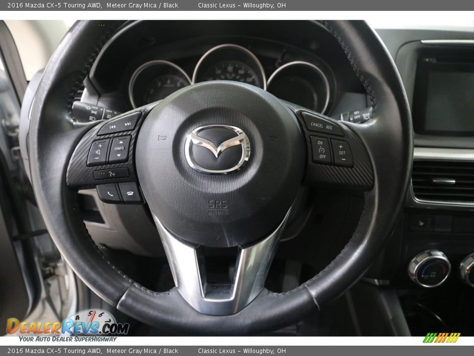 2016 Mazda CX-5 Touring AWD Meteor Gray Mica / Black Photo #10
