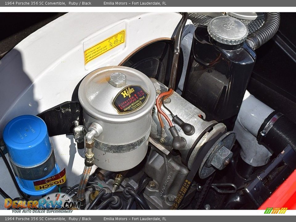 1964 Porsche 356 SC Convertible 1.6 Liter Type 616/16 B4 (1600 SC) Engine Photo #57