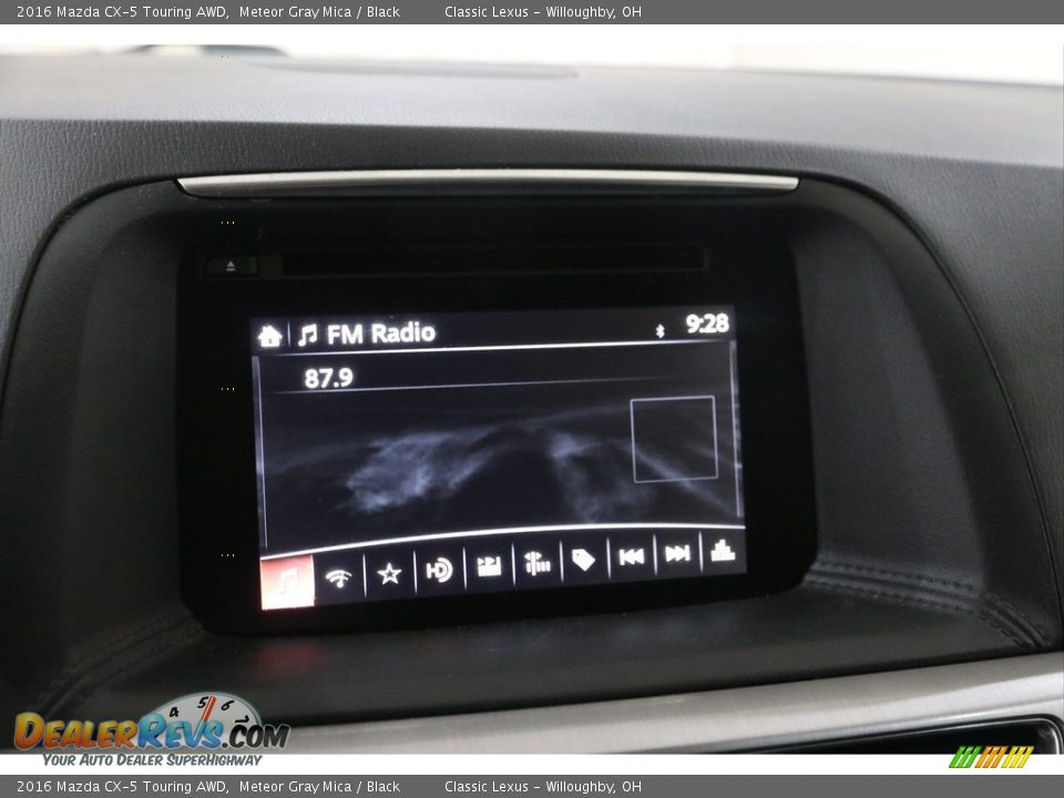 2016 Mazda CX-5 Touring AWD Meteor Gray Mica / Black Photo #12