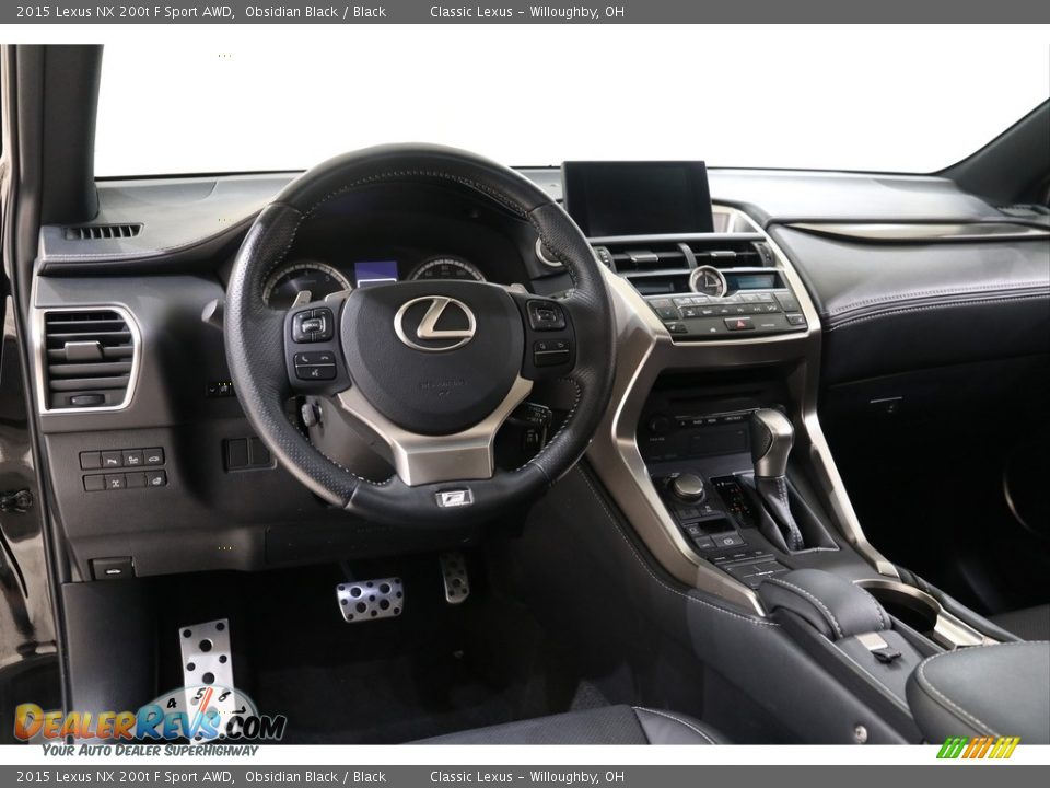 Dashboard of 2015 Lexus NX 200t F Sport AWD Photo #6