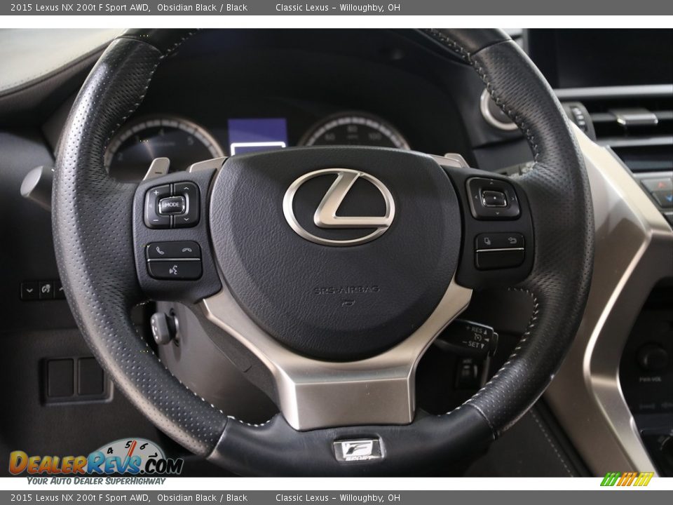 2015 Lexus NX 200t F Sport AWD Steering Wheel Photo #7