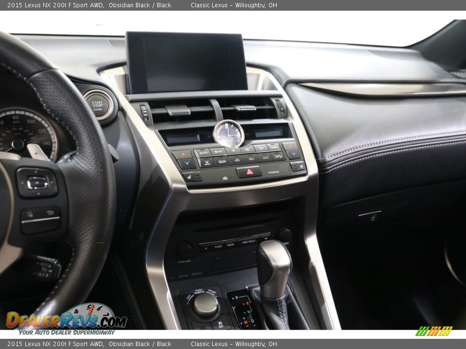 Controls of 2015 Lexus NX 200t F Sport AWD Photo #9