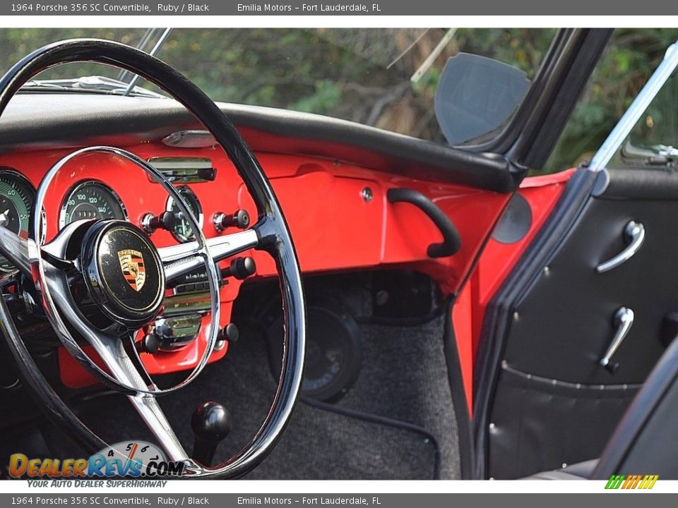 Dashboard of 1964 Porsche 356 SC Convertible Photo #69
