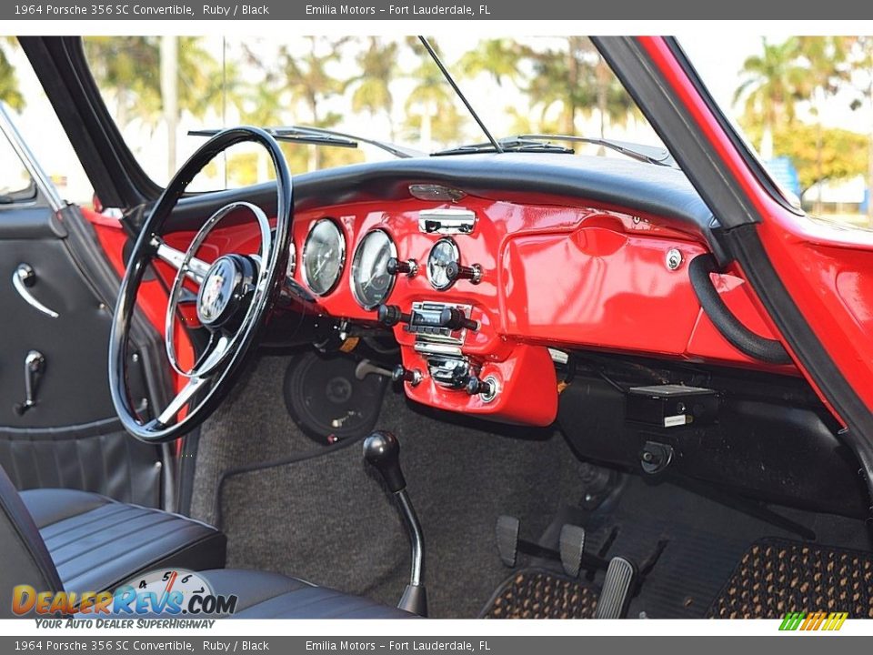 Dashboard of 1964 Porsche 356 SC Convertible Photo #72