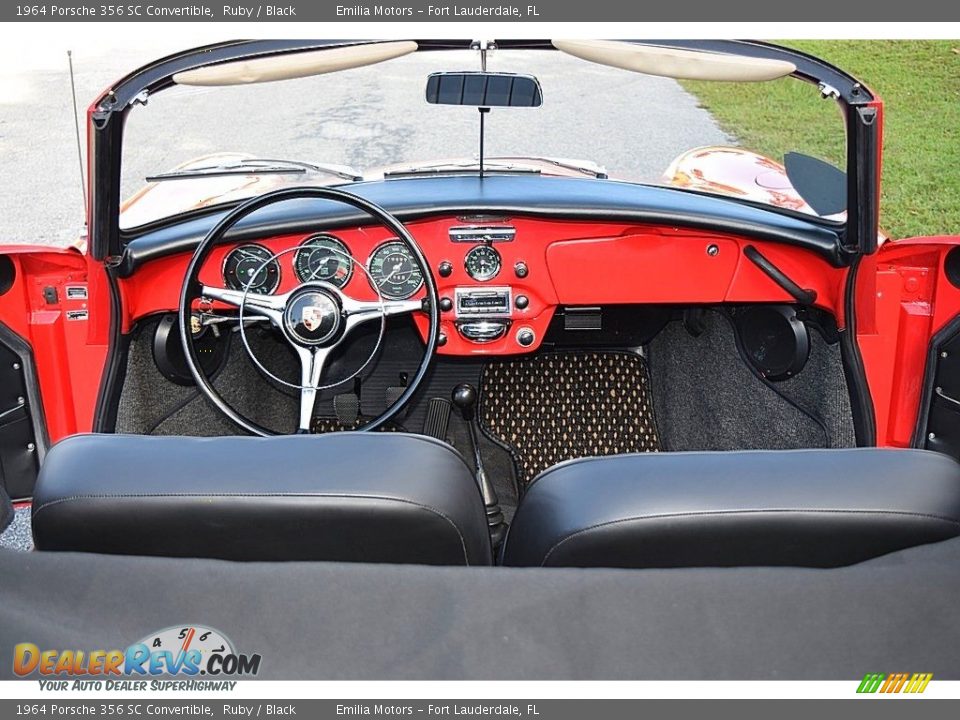 Dashboard of 1964 Porsche 356 SC Convertible Photo #74