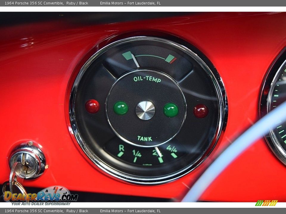 1964 Porsche 356 SC Convertible Gauges Photo #84