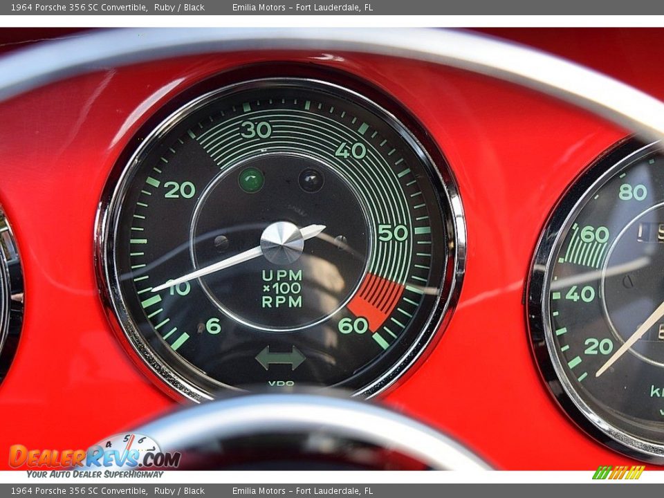 1964 Porsche 356 SC Convertible Gauges Photo #85