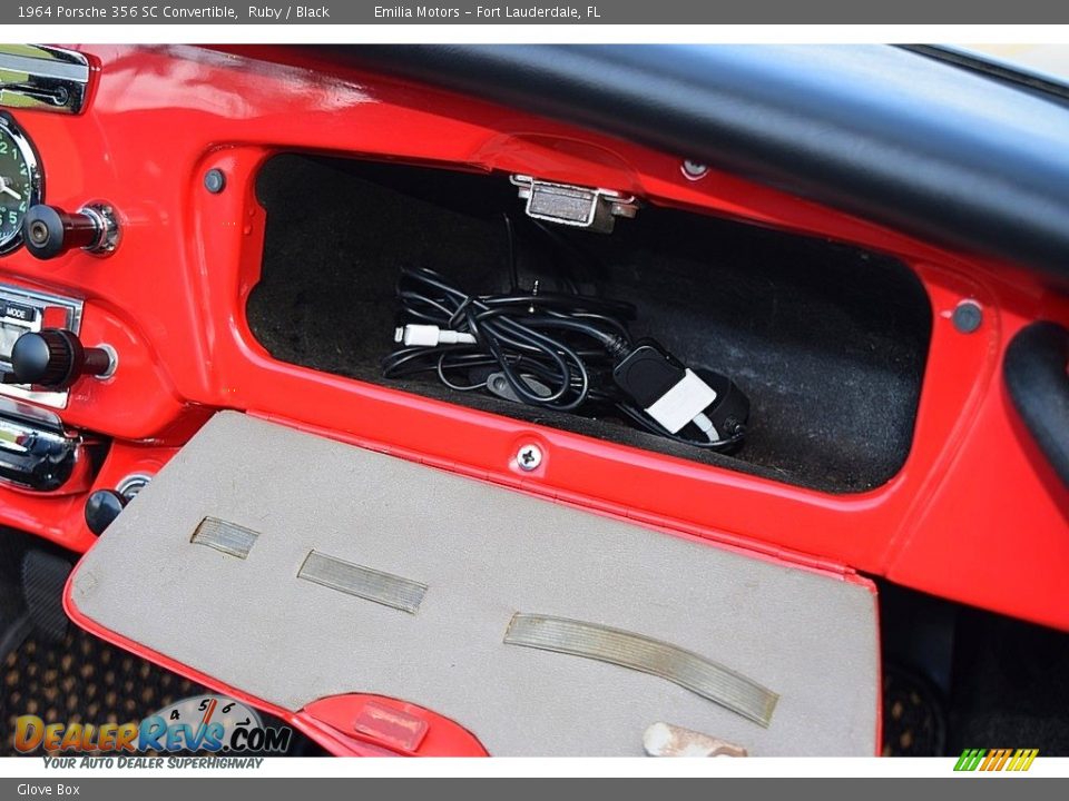 Glove Box - 1964 Porsche 356