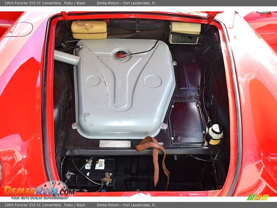 1964 Porsche 356 SC Convertible Trunk Photo #97