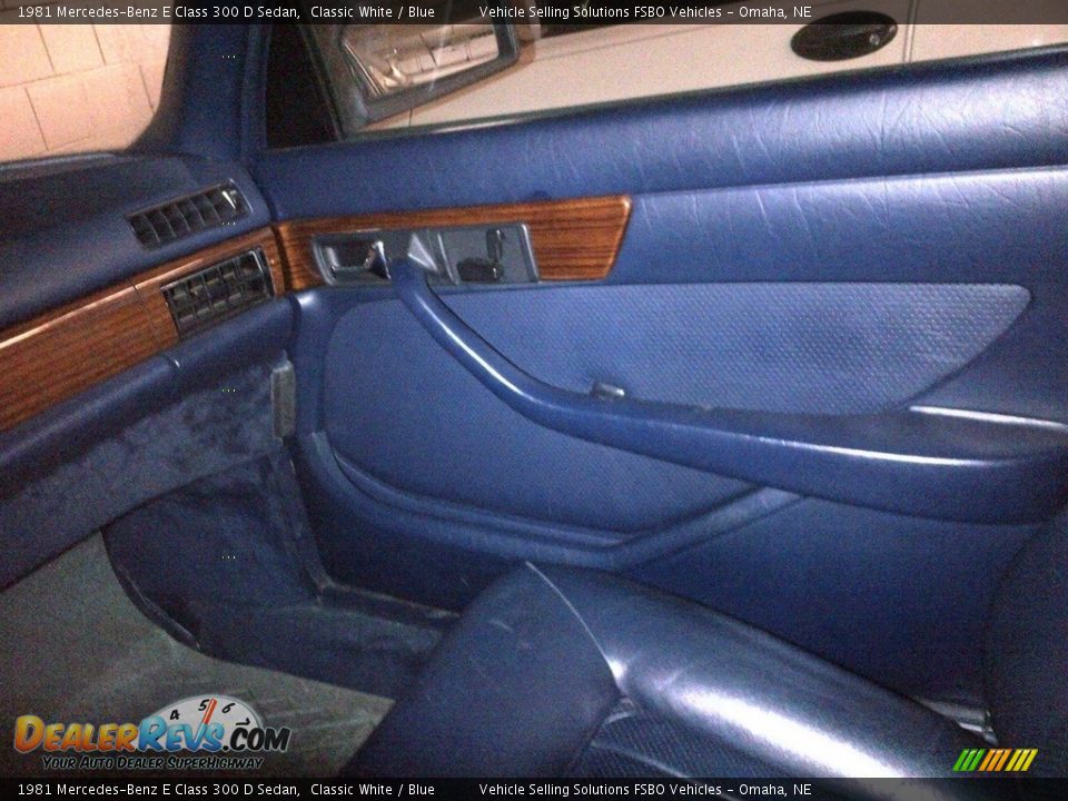 Door Panel of 1981 Mercedes-Benz E Class 300 D Sedan Photo #2