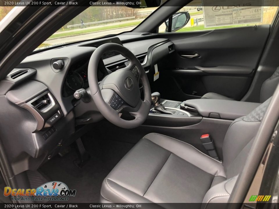 2020 Lexus UX 200 F Sport Caviar / Black Photo #2