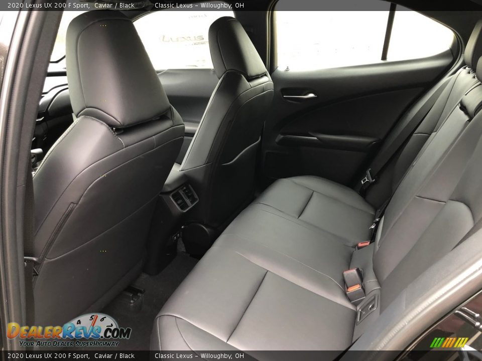 2020 Lexus UX 200 F Sport Caviar / Black Photo #3