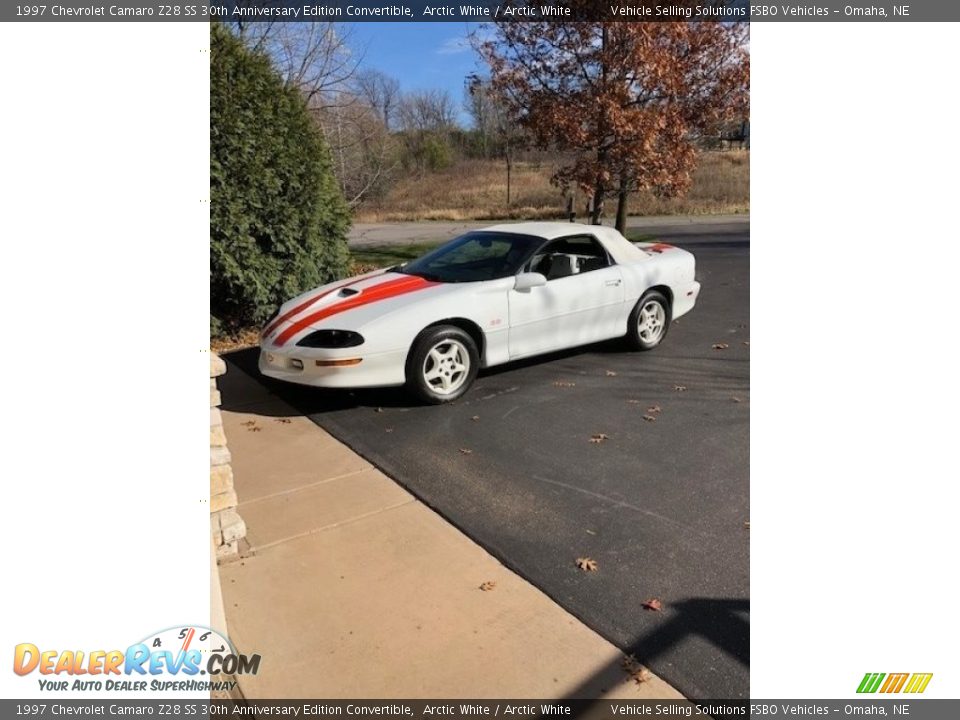 1997 Chevrolet Camaro Z28 SS 30th Anniversary Edition Convertible Arctic White / Arctic White Photo #11