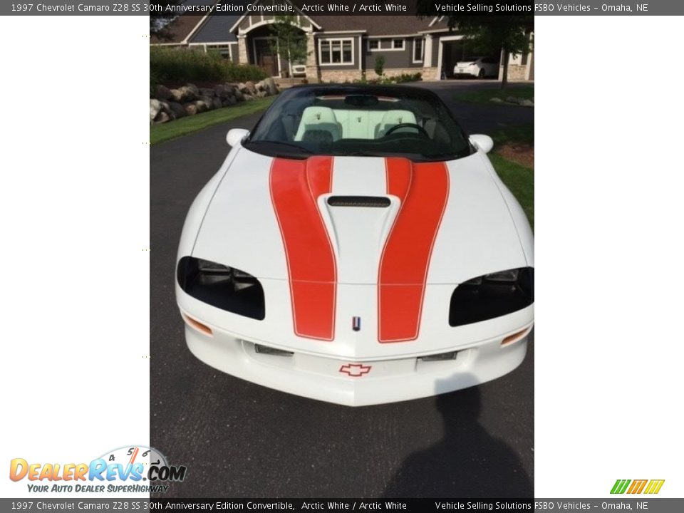 1997 Chevrolet Camaro Z28 SS 30th Anniversary Edition Convertible Arctic White / Arctic White Photo #12