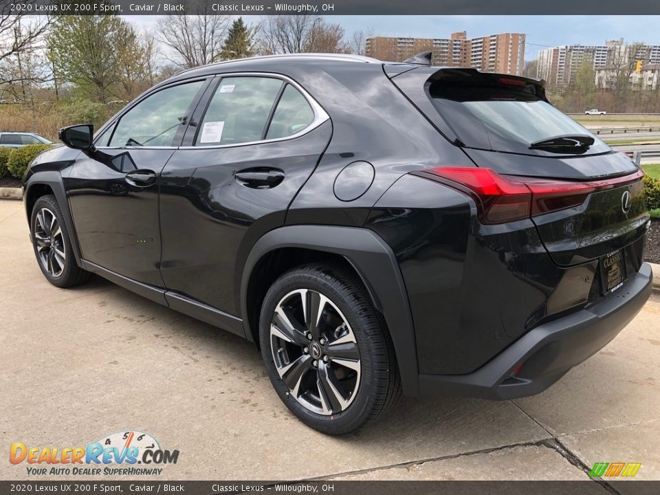 2020 Lexus UX 200 F Sport Caviar / Black Photo #4