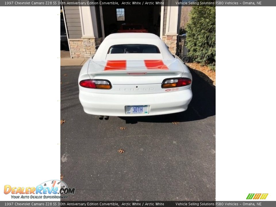 1997 Chevrolet Camaro Z28 SS 30th Anniversary Edition Convertible Arctic White / Arctic White Photo #13