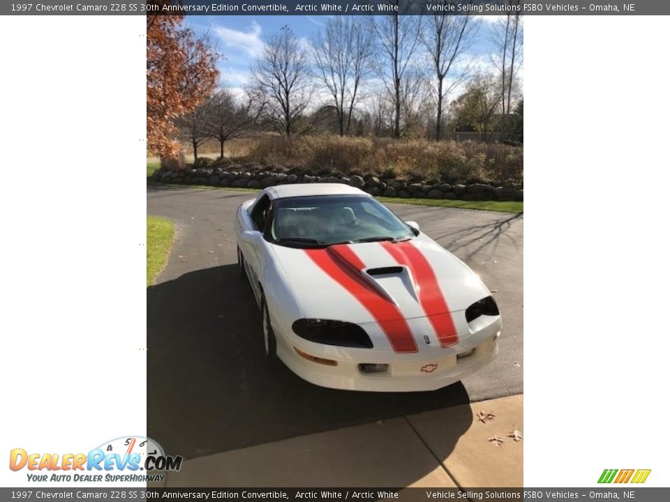 1997 Chevrolet Camaro Z28 SS 30th Anniversary Edition Convertible Arctic White / Arctic White Photo #14