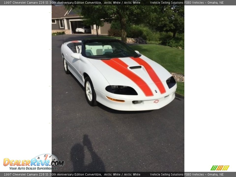 1997 Chevrolet Camaro Z28 SS 30th Anniversary Edition Convertible Arctic White / Arctic White Photo #15