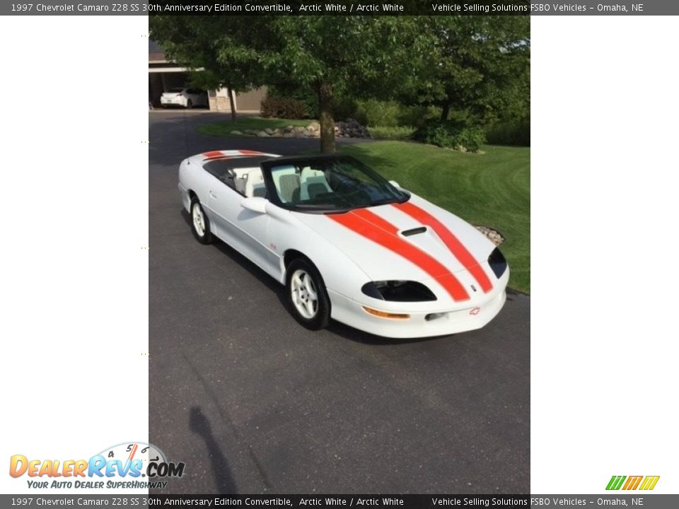 1997 Chevrolet Camaro Z28 SS 30th Anniversary Edition Convertible Arctic White / Arctic White Photo #16