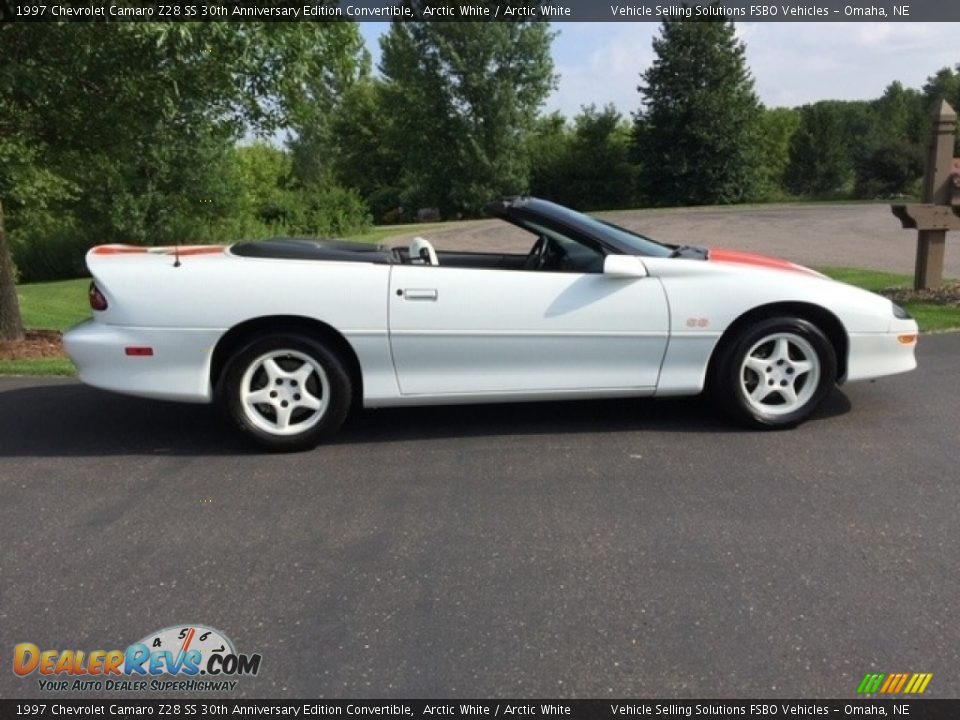 1997 Chevrolet Camaro Z28 SS 30th Anniversary Edition Convertible Arctic White / Arctic White Photo #17