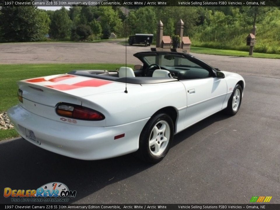 1997 Chevrolet Camaro Z28 SS 30th Anniversary Edition Convertible Arctic White / Arctic White Photo #19