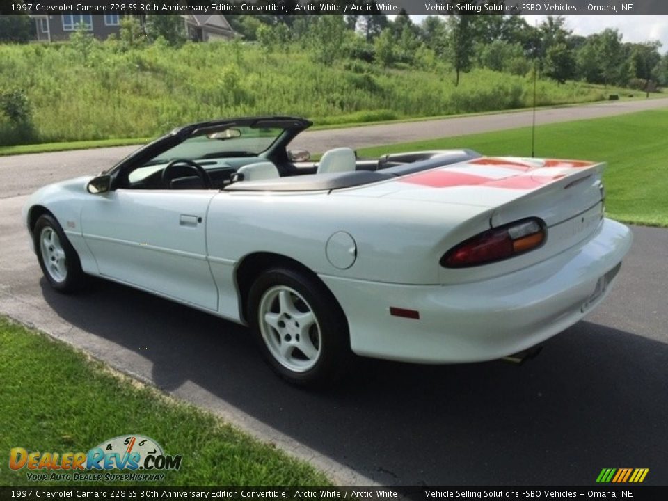 1997 Chevrolet Camaro Z28 SS 30th Anniversary Edition Convertible Arctic White / Arctic White Photo #23