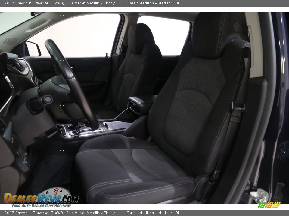 2017 Chevrolet Traverse LT AWD Blue Velvet Metallic / Ebony Photo #5