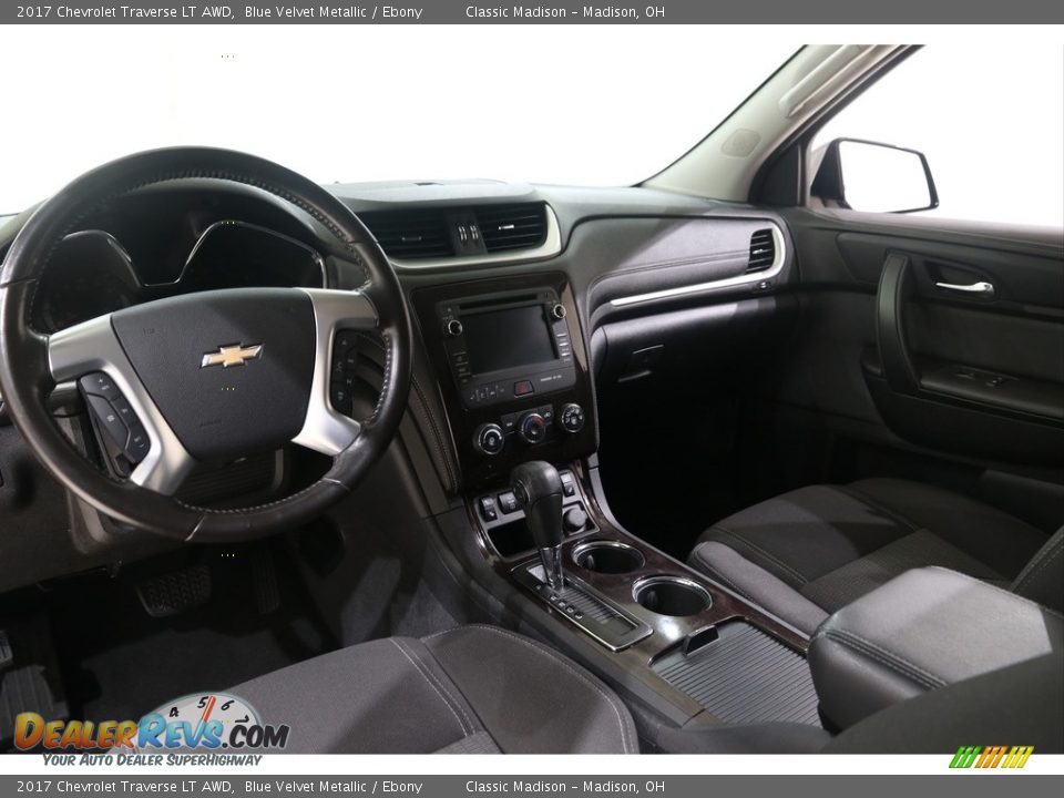 2017 Chevrolet Traverse LT AWD Blue Velvet Metallic / Ebony Photo #6