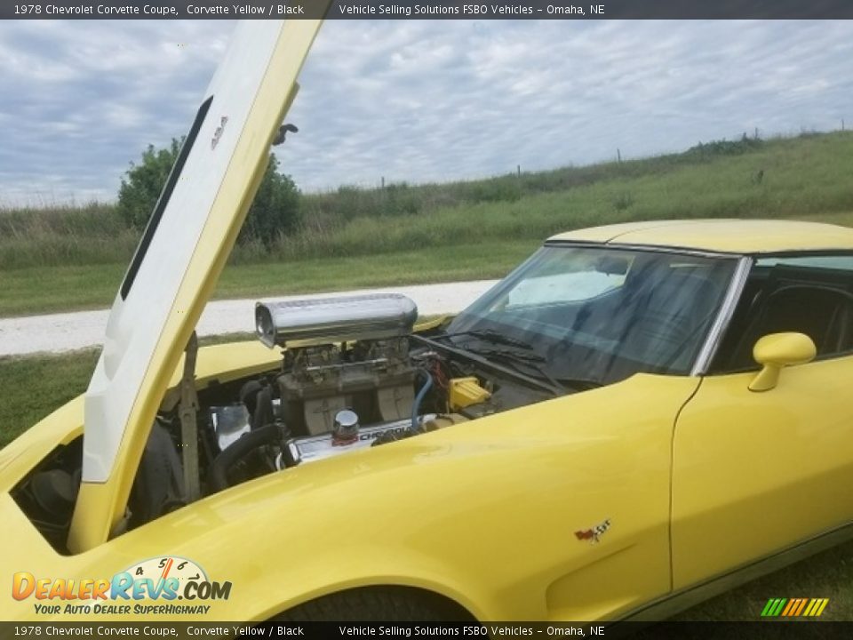 1978 Chevrolet Corvette Coupe Corvette Yellow / Black Photo #5