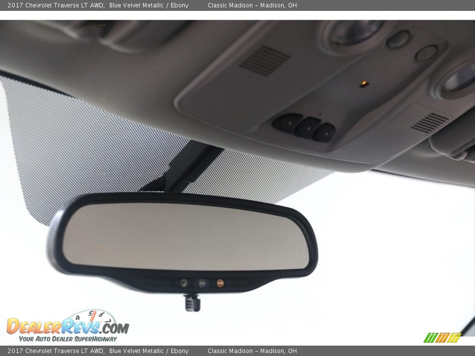 2017 Chevrolet Traverse LT AWD Blue Velvet Metallic / Ebony Photo #9