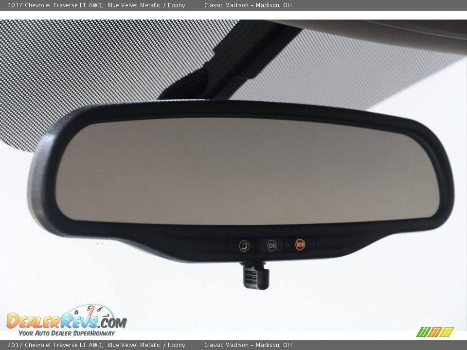 2017 Chevrolet Traverse LT AWD Blue Velvet Metallic / Ebony Photo #10