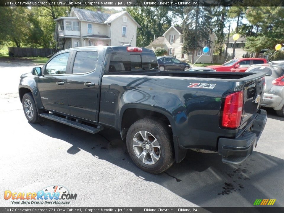 2017 Chevrolet Colorado Z71 Crew Cab 4x4 Graphite Metallic / Jet Black Photo #6