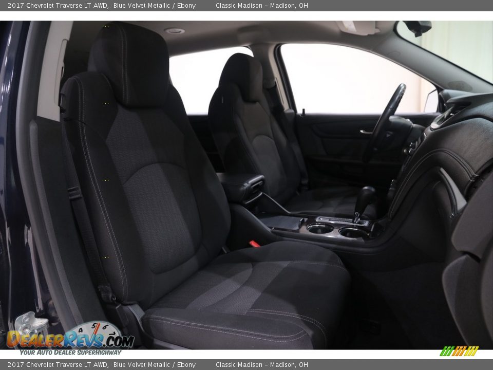 2017 Chevrolet Traverse LT AWD Blue Velvet Metallic / Ebony Photo #21