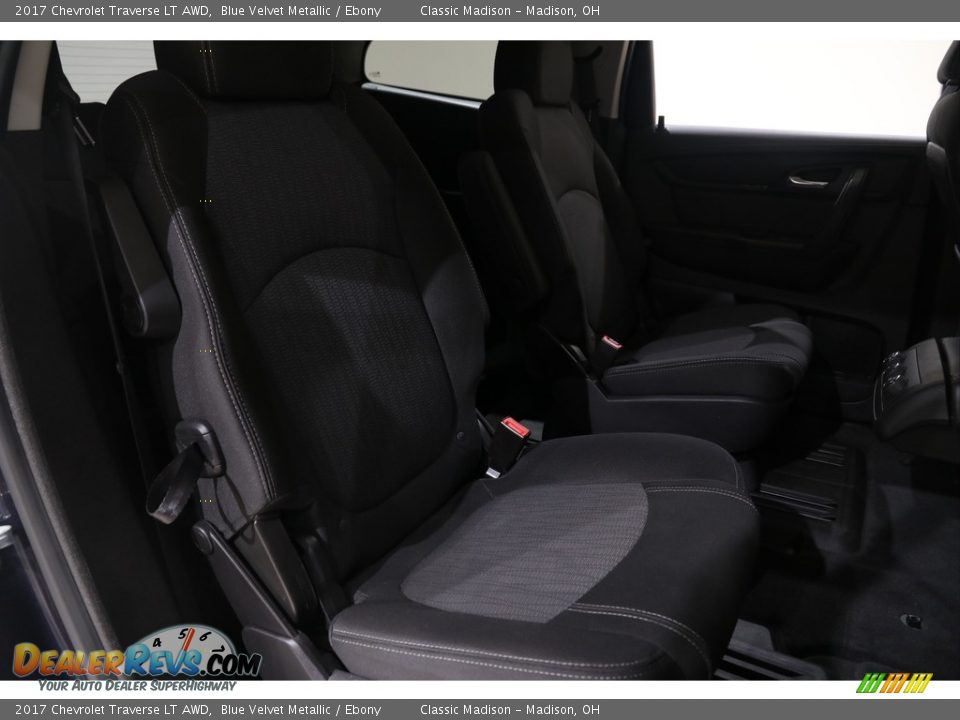 2017 Chevrolet Traverse LT AWD Blue Velvet Metallic / Ebony Photo #22