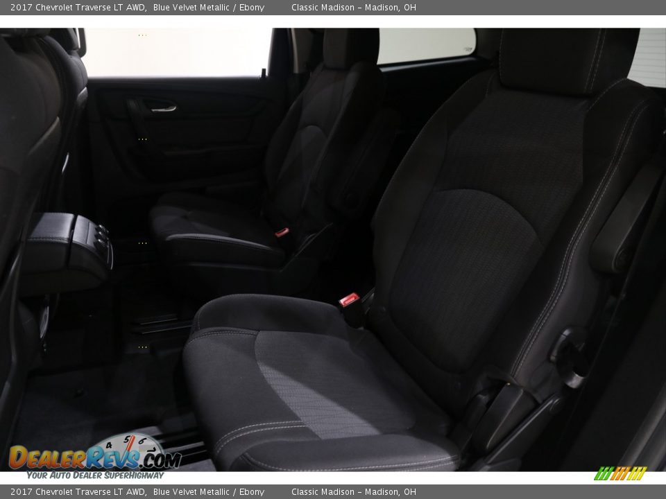 2017 Chevrolet Traverse LT AWD Blue Velvet Metallic / Ebony Photo #23