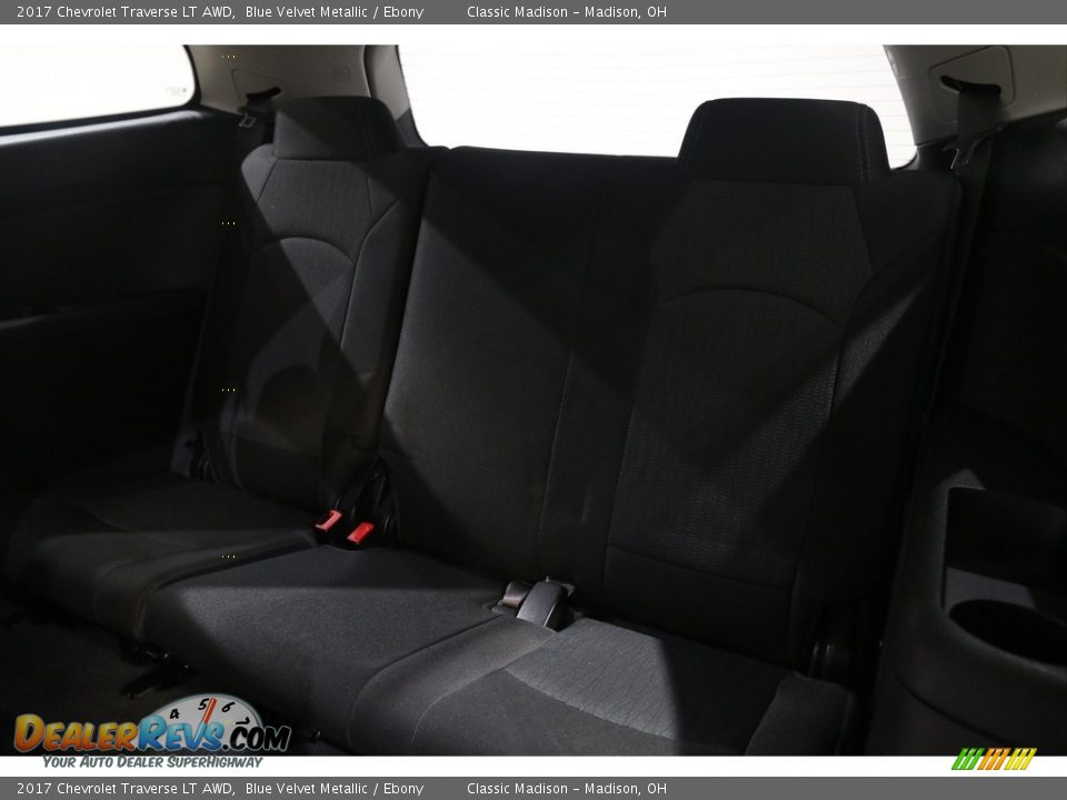 2017 Chevrolet Traverse LT AWD Blue Velvet Metallic / Ebony Photo #24