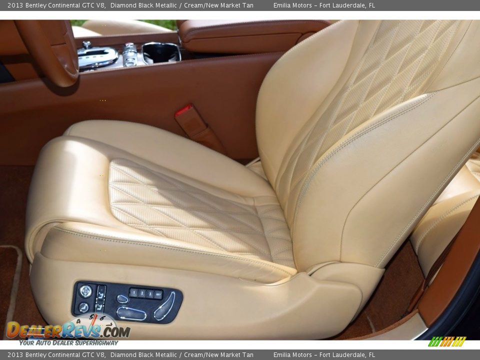 Front Seat of 2013 Bentley Continental GTC V8  Photo #22