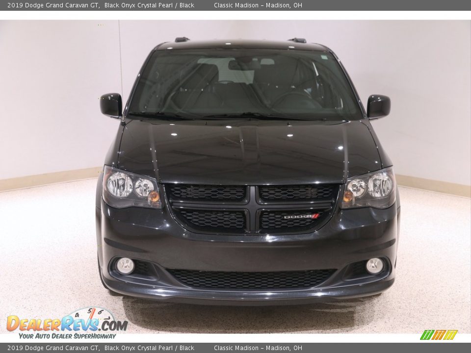 2019 Dodge Grand Caravan GT Black Onyx Crystal Pearl / Black Photo #2