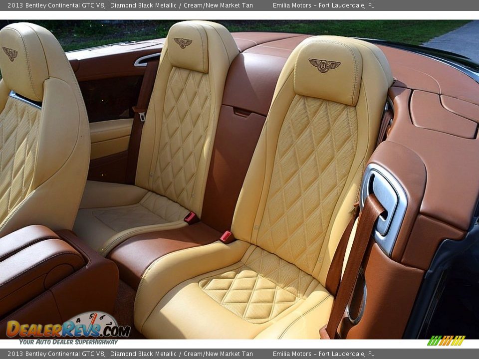 Rear Seat of 2013 Bentley Continental GTC V8  Photo #28