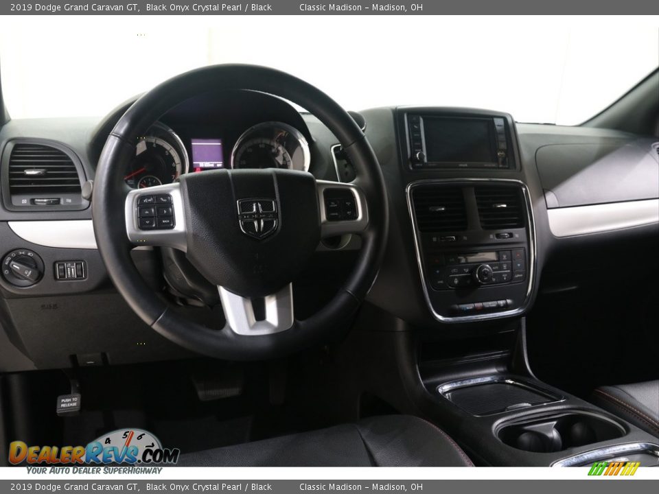 2019 Dodge Grand Caravan GT Black Onyx Crystal Pearl / Black Photo #6
