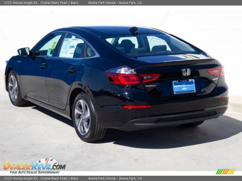 2020 Honda Insight EX Crystal Black Pearl / Black Photo #2