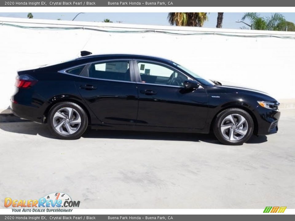 2020 Honda Insight EX Crystal Black Pearl / Black Photo #5