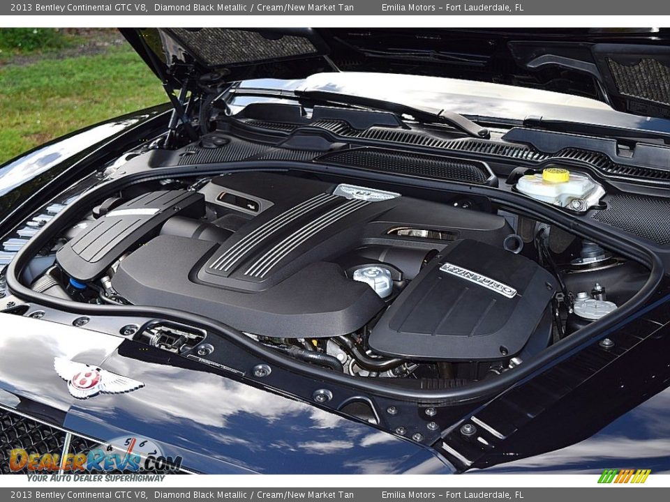 2013 Bentley Continental GTC V8  4.0 Liter Twin Turbocharged DOHC 32-Valve VVT V8 Engine Photo #39