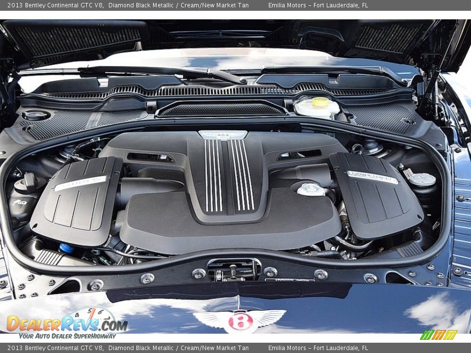 2013 Bentley Continental GTC V8  4.0 Liter Twin Turbocharged DOHC 32-Valve VVT V8 Engine Photo #40