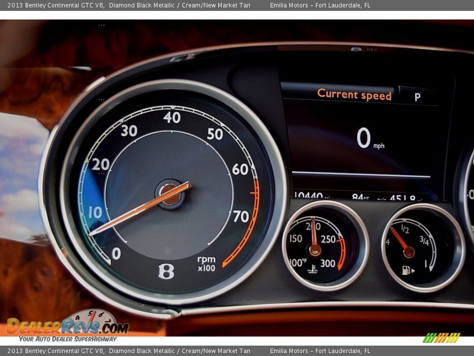 2013 Bentley Continental GTC V8  Gauges Photo #46