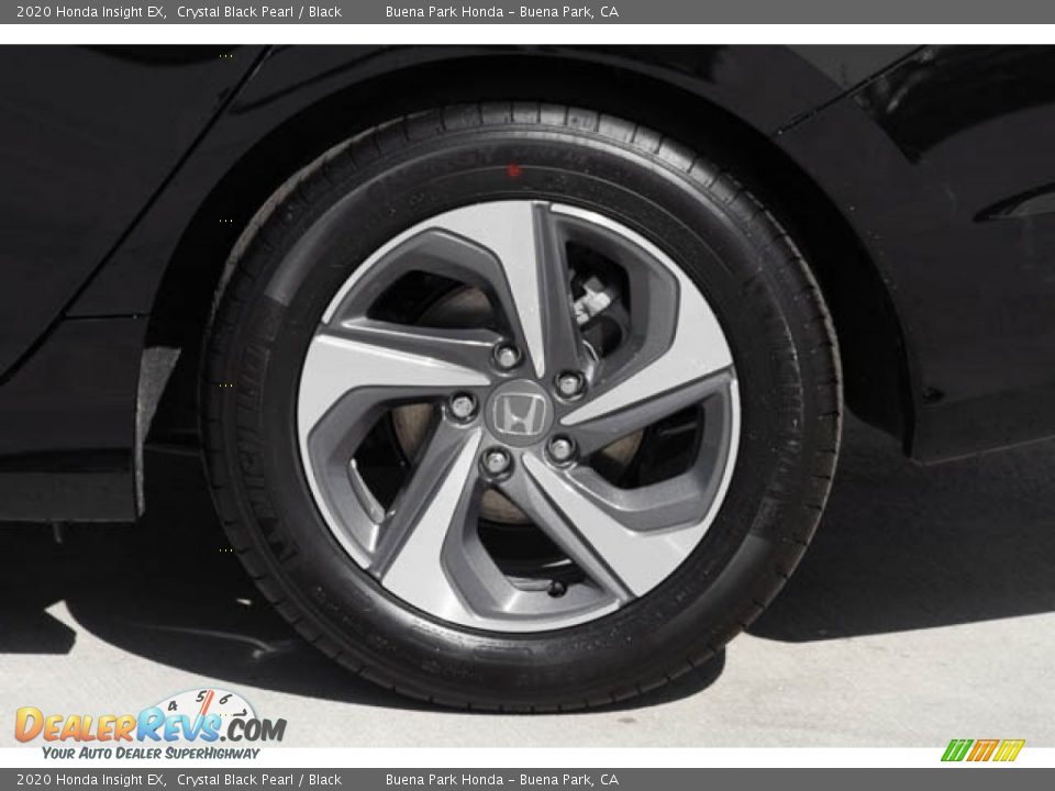 2020 Honda Insight EX Crystal Black Pearl / Black Photo #14