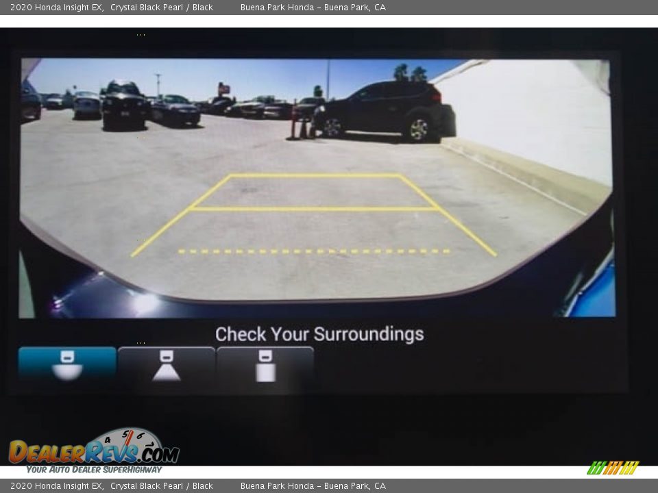 2020 Honda Insight EX Crystal Black Pearl / Black Photo #15