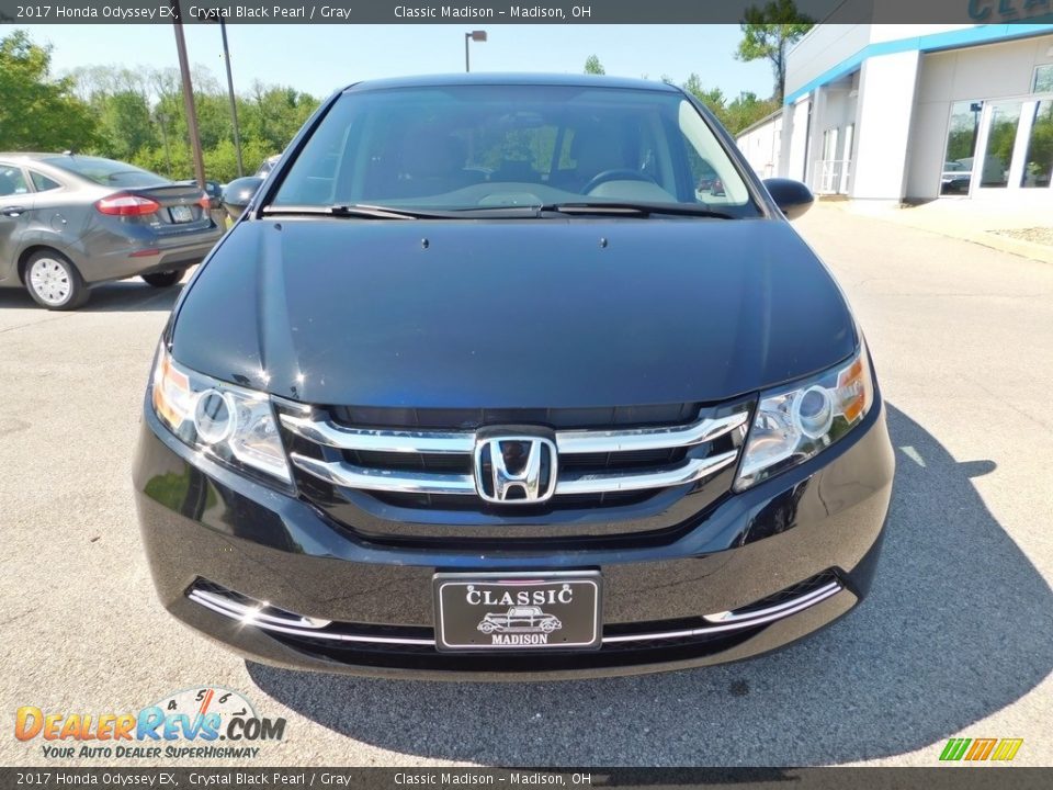 2017 Honda Odyssey EX Crystal Black Pearl / Gray Photo #4